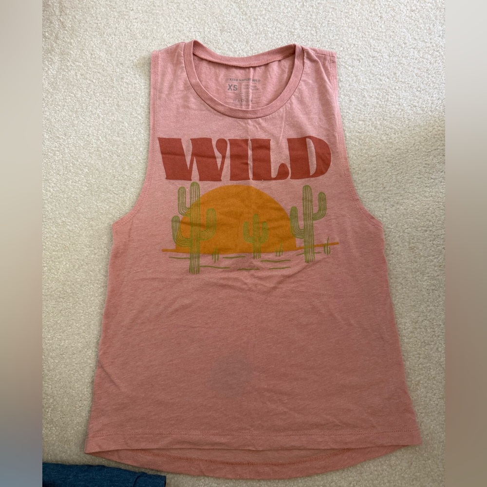 Wild Graphic Tank Top